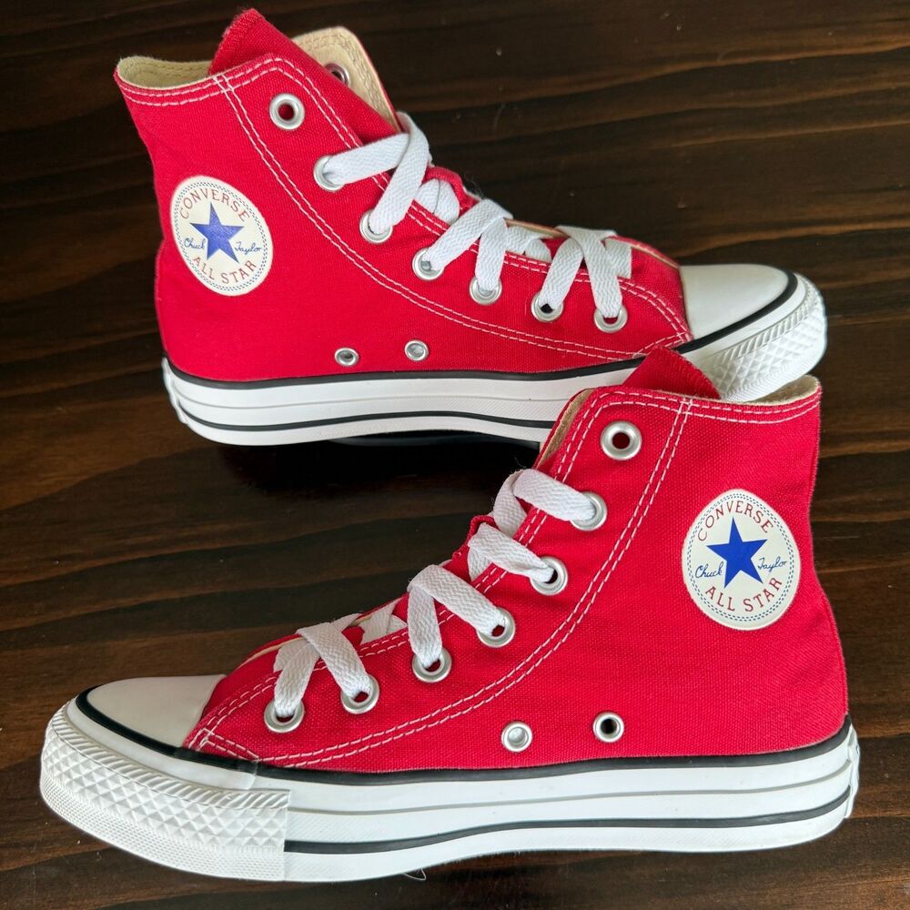 CONVERSE Chuck Taylor ALL STAR HIGH TOP Red (M9621) Women Size 6